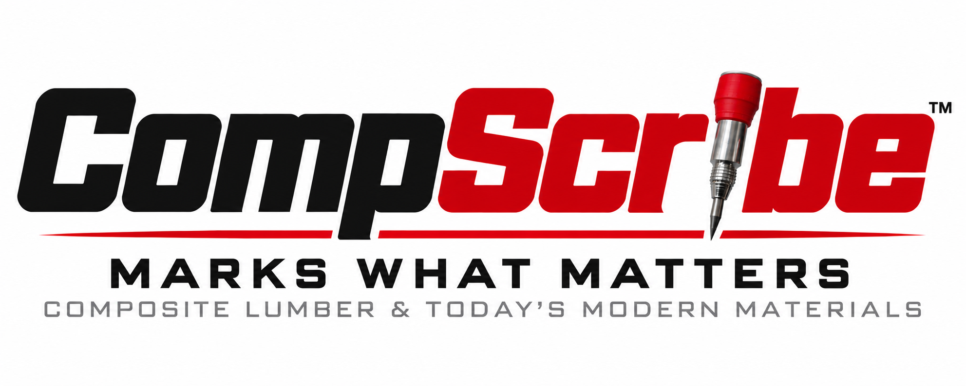 CompScribe — Marks What Matters. Composite Lumber & Today's Modern Materials.